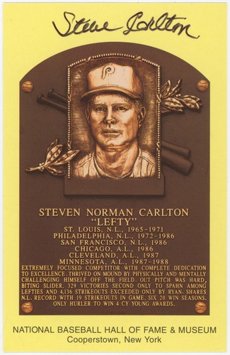Steve carlton signed - steve,