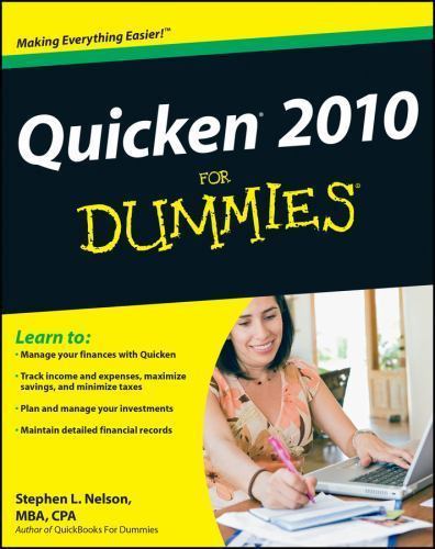 Quicken 2010 for dummies - 2010,