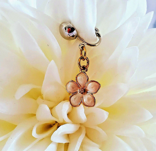 Non piercing clit clip - non, labia