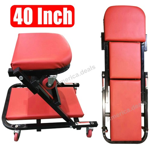 Foldable creeper seat - foldable,