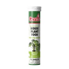 Genie House Plant Food Fertiliser tablet (12 tablets/tube) 1 tablet = 5ltrs