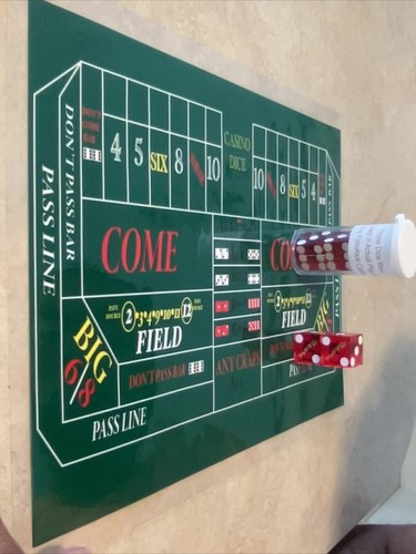 Casino dice with - dice,