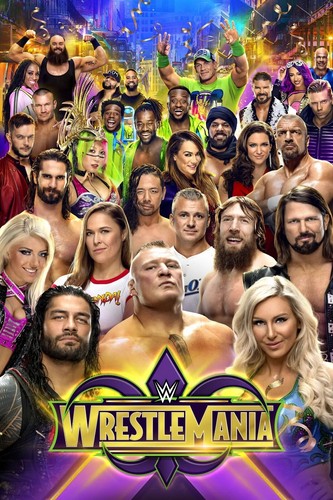Wwe wrestlemania poster - wrestlemania,