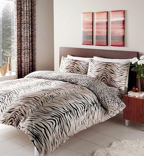 Tiger skin print reversible - print,