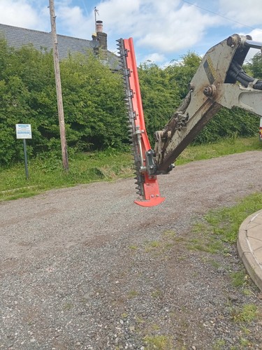 Hydraulic hedge cutter - hedge,