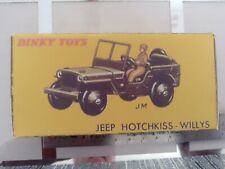 Dinky No816 Jeep Hotchkiss - Willys - Reproduction / Replica Box