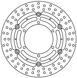 Front floating brake disc - floating,