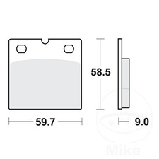 TRW Brake Pads Sintered Front