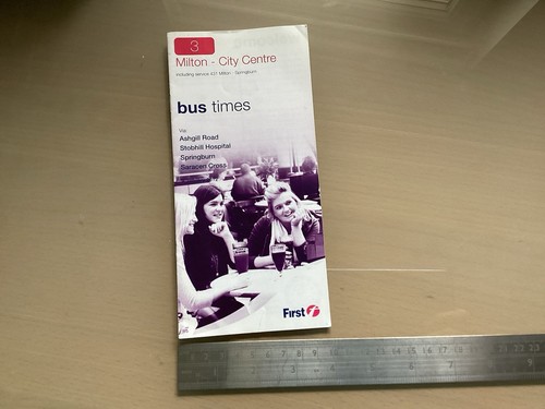 First glasgow scottish - scottish, bus