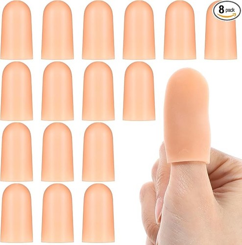 8pcs finger cots - cots, silicone