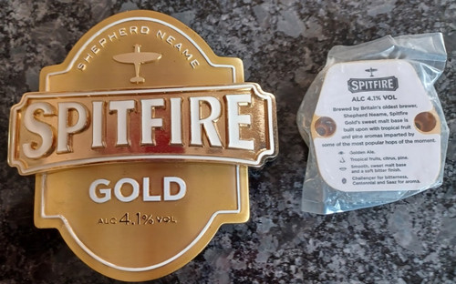 Spitfire gold metal - spitfire, pump