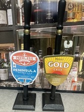 Dummy beer pump X 2 pub home