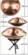 Steel Handpan D Minor Kurd