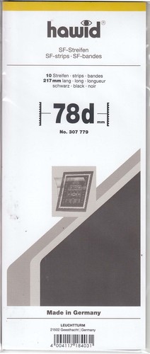 Hawid stamp mount black - 10,