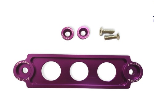 Purple jdm battery tie - battery, down