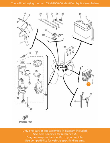 Yamaha rectifier regulator - yamaha,