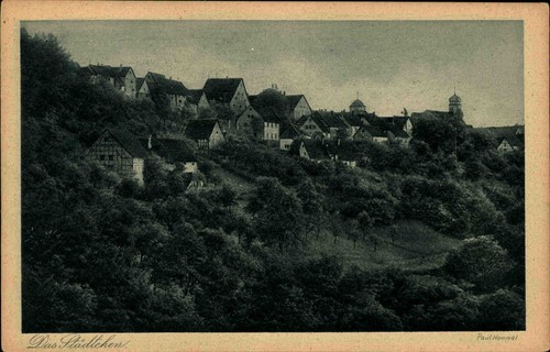 Postcard hommel the - postcard, town"