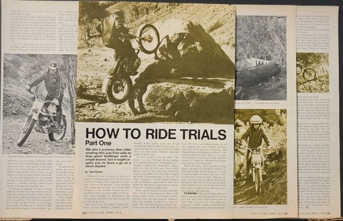 1974 how ride trials part - how,