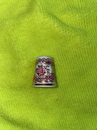 Sewing thimble bone china - thimble,