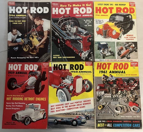 1954 1961 hot rod - rod, annuals