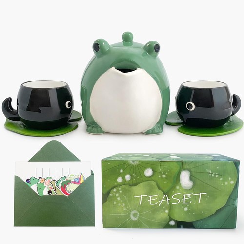 Fosly frog ceramic teapot and - fosly,