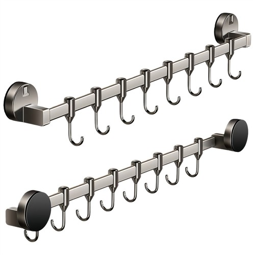 Wall mounted kitchen utensils - mounted,