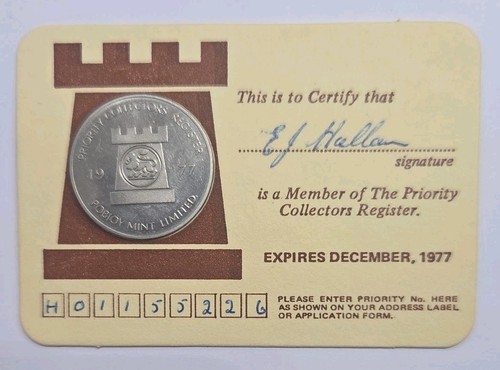 1977 the pobjoy mint - the,