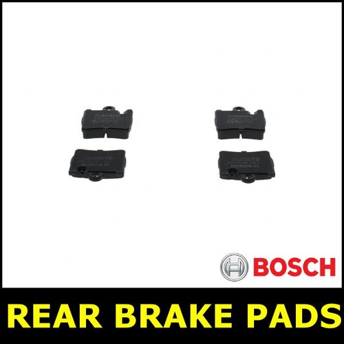 Brake pads rear fits mercedes - pads,