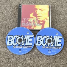 DAVID BOWIE 2 X Singles Collection CDs MICK RONSON Jean Genie Starman Changes DJ