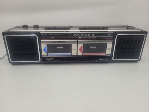 Panasonic fw17 dual cassette - dual,