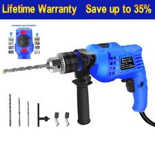 Corded Hammer Drill Powerful Variable Speed Industrial Electric Drill 300W 230V