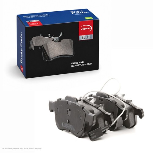 Apec front brake pads - brake, opel