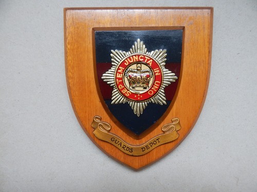 Guards depot plaque - guards, em