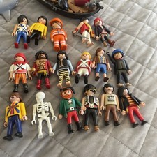 Playmobil Figures Bundle - Pirate Themed - X17 Figures & Some Accessories