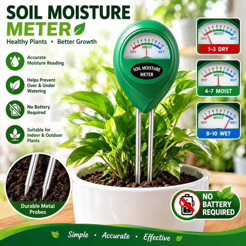 Soil moisture meter watering - meter,