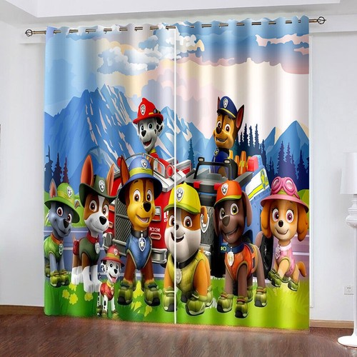 Paw patrol curtains bedroom - curtains, 13.bedroom