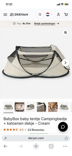 Deryan pop travel cot - deryan, pop-up