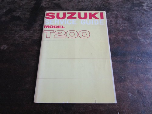 Suzuki t200 1967 oem service - t200,