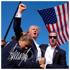 Donald Trump Signed Autograph