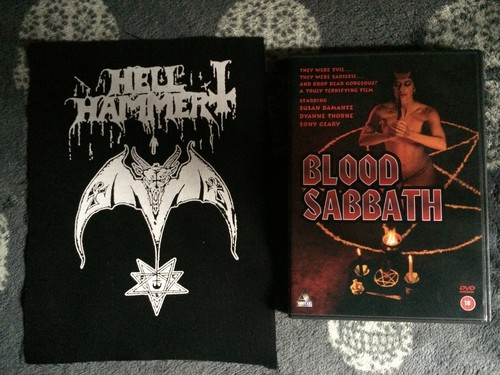 Hellhammer canvas patch - canvas,