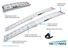 Folding loading ramps - x,