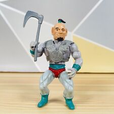 Vintage 1985 Galaxy Heroes Muscle Warriors Minotaur MOTU Figure w/ belt & Weapon