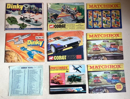 Catalogues dinky - x8,