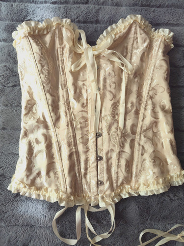 Women beige satin - women's, floral