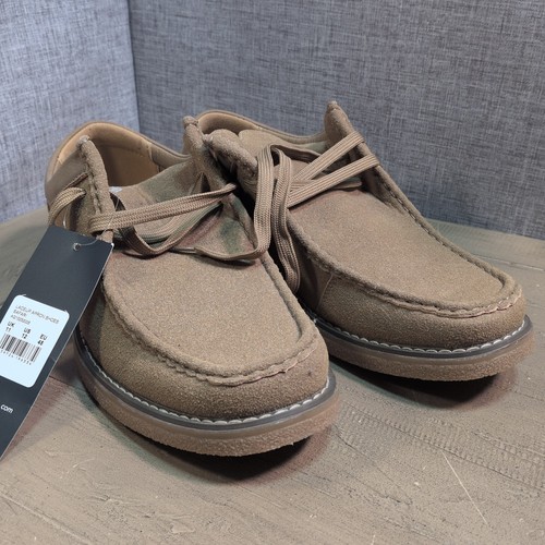 Cotton traders mens suede lace - traders,