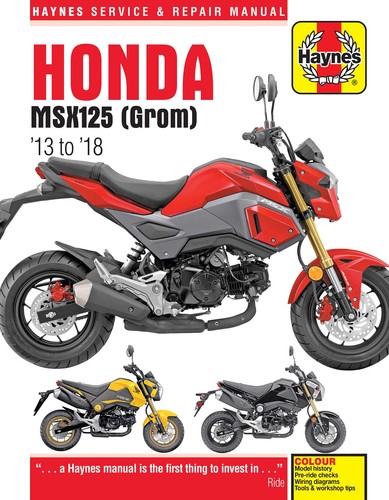 Honda msx125 - honda, (grom)