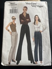 Vogue Sewing Pattern Trousers