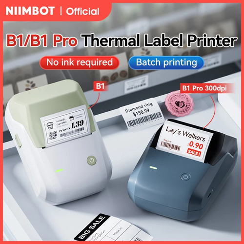Thermal label printer 300dpi - thermal,