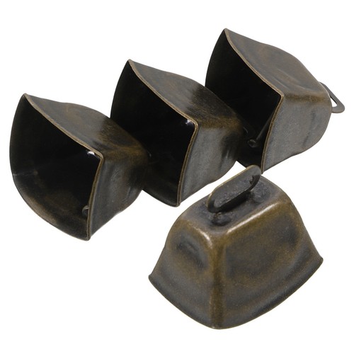 4pcs durable mini iron - iron, cowbell