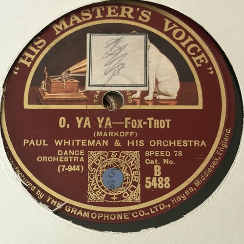 Paul whiteman orchestra o ya - &,